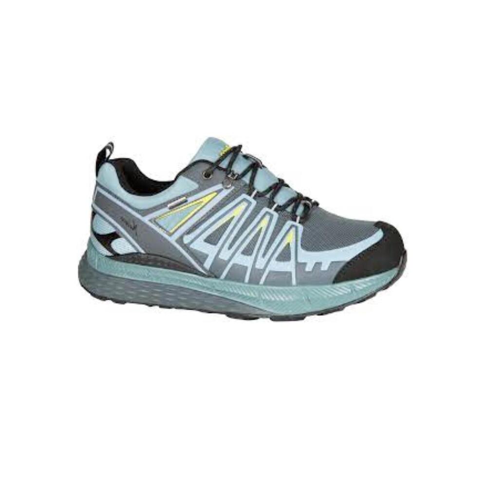 NEW XELERO men's steadfast shoe in granite/glacier blue